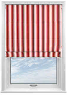 The British Stripe Co. Catherine, London No.1 - Roman Blind